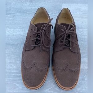 Like New Cole Haan Suede Oxford shoes.